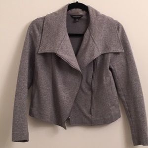 Grey moto jacket!